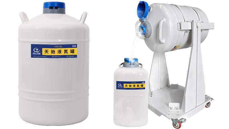 實驗室用液氮罐數(shù)量多時如何高效補液