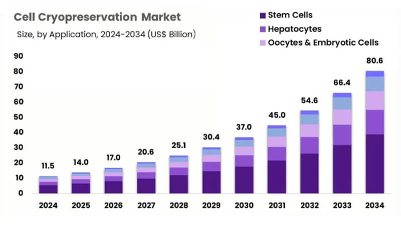 全球細胞冷凍保存市場迎爆發(fā)式增長，鋁合金液氮罐技術(shù)創(chuàng)新成關(guān)鍵驅(qū)動力